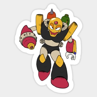 SKULL BOT Sticker